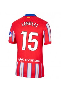 Atletico Madrid Clement Lenglet #15 Voetbaltruitje Thuis tenue 2024-25 Korte Mouw